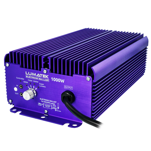 Balastro Lumatek 1.000 w Controlable & Regulable