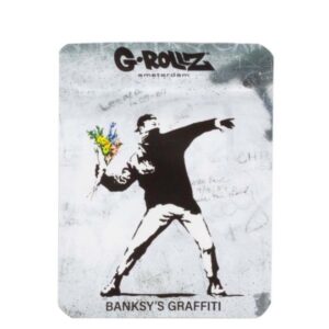 Bolsa Antiolor Banksy Flower Thrower  65x85 mm. Pack 10 ud.
