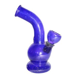 Bong Cristal Mini Morado 11 cm.