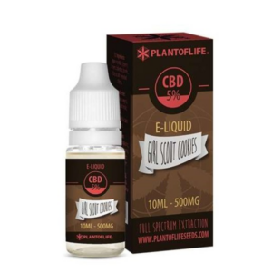 CBD E-Liquid Plant of Life Girlscout Cookies 10 ml. 5%