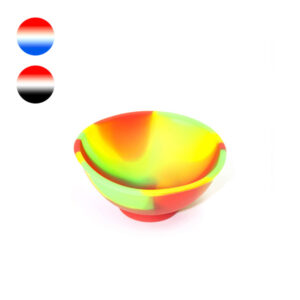 Cuenco de Silicona 50x25 mm. Mix Color Pack 10 ud. # 1