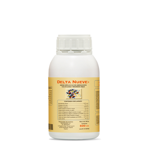 Delta Nueve 500 ml. Cannabiogen