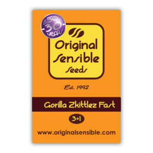 Gorilla Zkittlez Fast  3 u. fem. Original Sensible