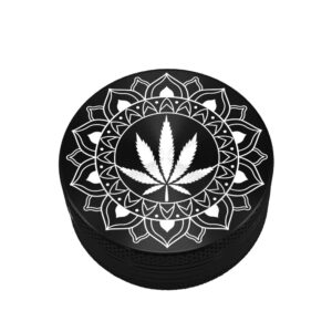 Grinder Metal Design Tribal Leaf 40 mm.