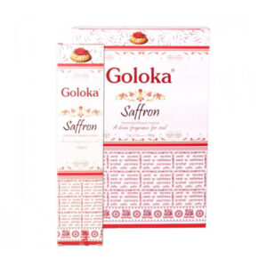 Incienso Goloka Saffron 15 gr. - 12 ud.