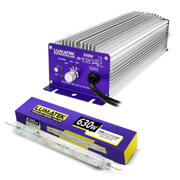 Kit LEC Lumatek 630 W - 3.100K Controlable & Regulable