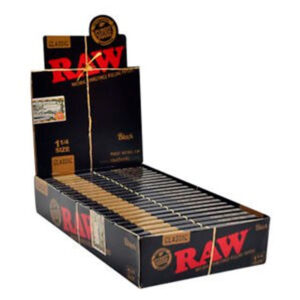 Papel Raw Black   1.1/4 - 24 librillos