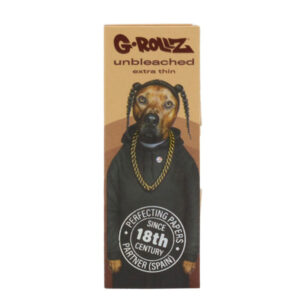 Papel de fumar G-Rollz 1.1/4 & Tips Pets Roock Rap 24 librillos