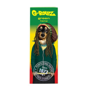 Papel de fumar G-Rollz 1.1/4 & Tips Reggae Organig Hemp 24 librillos