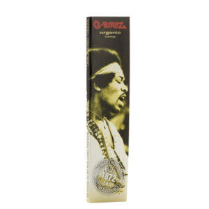 Papel de fumar G-Rollz K.S.   Jimi Hendrix Organic Hemp 25 librillos