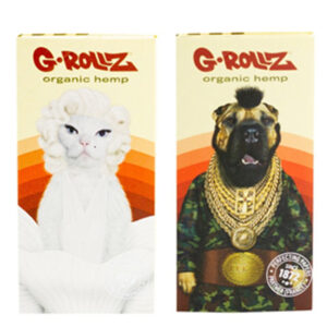Papel de fumar G-Rollz K.S. Tips & Tray Pets 16 librillos