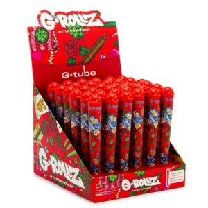 Porta Cigarros  G-Rollz 125 mm. Red 36 ud.