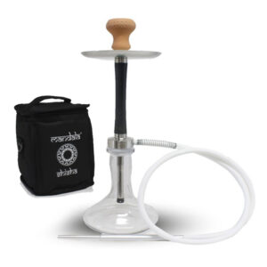 Shisha Mandala Z-13 Silver/Black & Bag 60 cm.