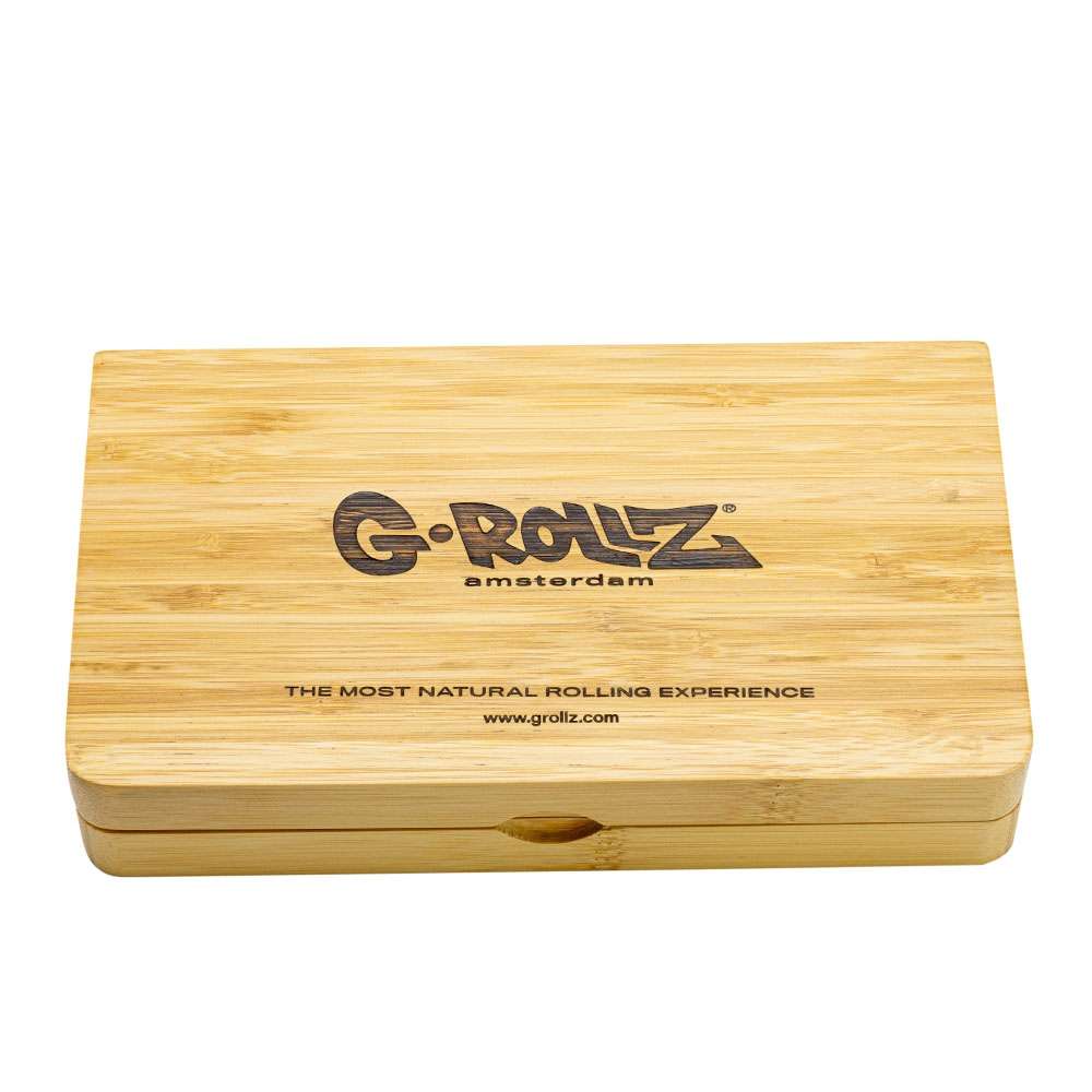 Caja Fumador G-Rollz Bamboo Premium 22x25 cm. - Imagen 2