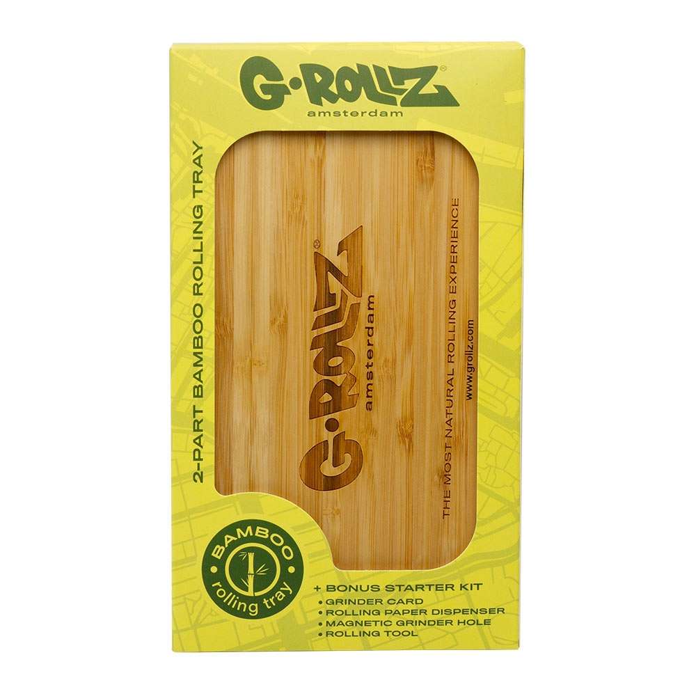Caja Fumador G-Rollz Bamboo Premium 22x25 cm. - Imagen 3