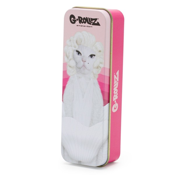 Caja Metal 12x4x2.5 cm. Pet Rocks Cat - Imagen 2