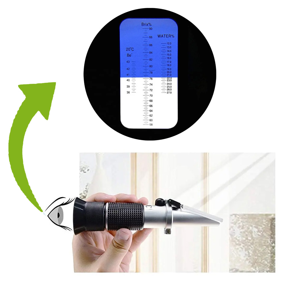 Medidor Refractometro Brix - Imagen 2