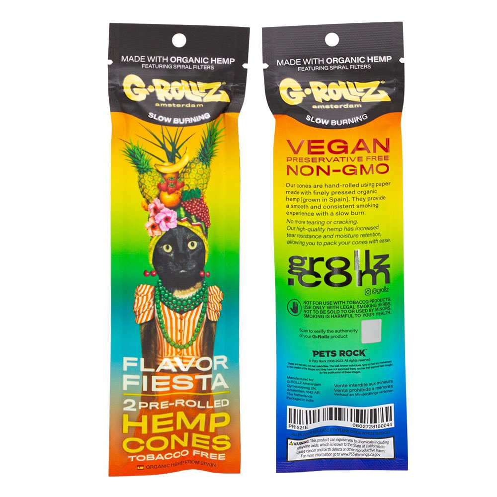 Blunts Cones G-Rollz Hemp Multifruit 12x2 ud. - Imagen 2