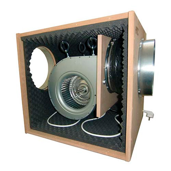 Caja AIRFAN Uni SOFT-Box MDF 1.500 m3/h - (254 in - 254 out) - Imagen 2