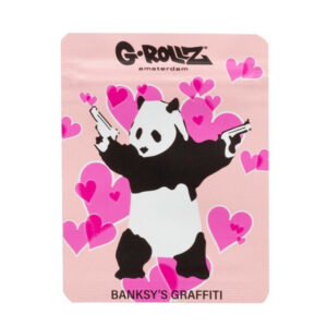 Bolsa Antiolor Banksy Panda Gunnin 65x85 mm. Pack 50 ud.