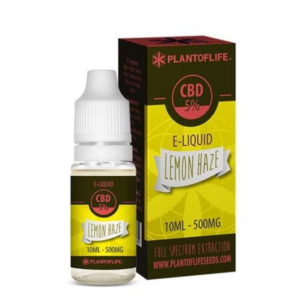 CBD E-Liquid Plant of Life Lemon Haze 5% 10 ml.