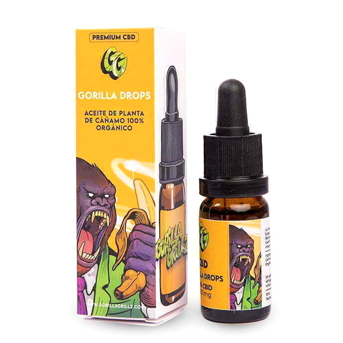 CBD Oil Gorilla Grillz 40 % - 10 ml.